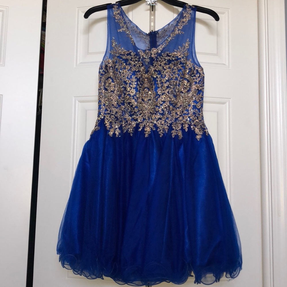 SOLD Royal Blue Homecoming/Prom